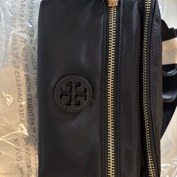 New Tory Burch Nylon Belt Pack Waist Side Bag Black - Picture 5 of 6